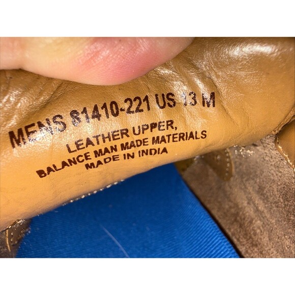 Nunn Bush Men’s Brown Leather Dress Shoes Size 13 - Picture 9 of 10